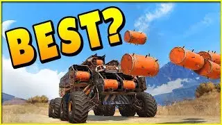 Crossout - WHICH BUILD IS THE BEST? Porcupine Builds (Crossout Gameplay)