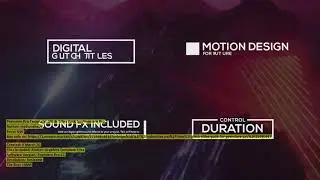 Glitch Titles Pack for Premiere | Premiere Pro Template | VideoHive 25930447