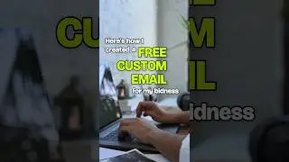 Create Free Custom Email For Your Business #email #smallbusiness #freelancing #emailtips