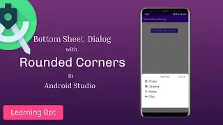 Bottom sheet dialog with Rounded corners , Change dialog Height