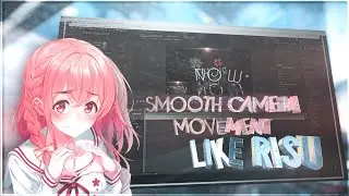 How To Make Smooth Camera Movement Like Risu - AMV Typography Tutorial | After Effects