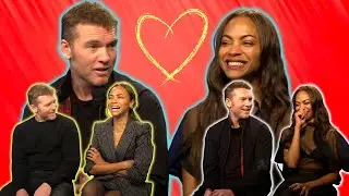 Sam Worthington and Zoe Saldana Flirting and Roasting Each Other