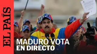 DIRECTO | El presidente Nicolás Maduro vota en las elecciones presidenciales de Venezuela | EL PAÍS