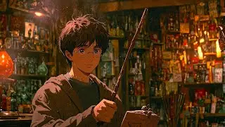 Harry Potter as a Studio Ghibli Anime