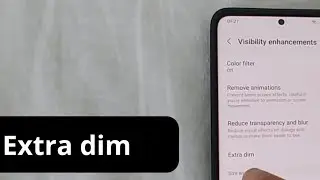 How to Extra Dim the Display of an Android phone (reading at night, Lower Brightness)