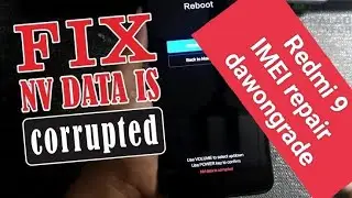 Redmi 9 nv data courpted||Mobile solution #youtubeshorts #redmi9 #fypシ #frp #imei #solution #nvdata