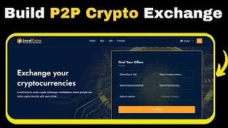 Build your own peer 2 peer crypto exchange website