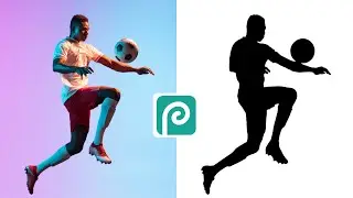 Create a Silhouette From an Image in Photopea
