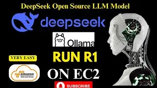 Install & Setup DeepSeek-R1 LLM on Linux AWS  | DeepSeek