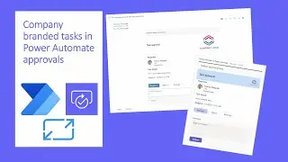 Company branded tasks in Power Automate approvals