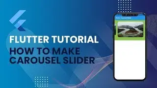 How to make carousel slider in flutter - Flutter Tutorial