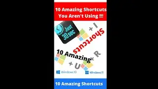 10 Amazing Shortcuts You Arent Using. Important Shortcuts.