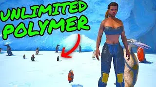 How To EASILY Get POLYMER on Ark Survival Ascended the ISLAND!!!