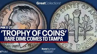 Rare dime worth a lot of money coming to Tampa