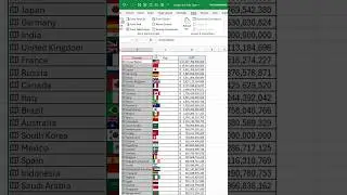 How to Add Country Flags in Excel Easily | Image Types