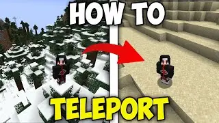 How to Teleport to Coordinates in Minecraft 1.20.5 | How to Teleport in Minecraft