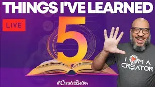 Live Q&A: 5 Things I've Learned Since Taking Content Creation Serious!!!