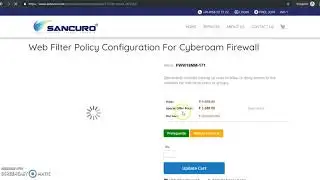 How to Purchase Web Filter Policy Configuration for Cyberoam Firewall ?