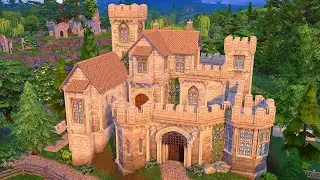 Balinor Castle 👑 The Sims 4 Castle Estate Speed Build