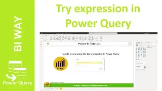 Try expression in Power Query