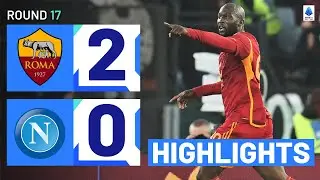 ROMA-NAPOLI 2-0 | HIGHLIGHTS | Lukaku sinks champions at the Olimpico | Serie A 2023/24