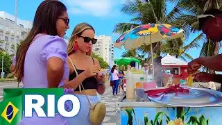 【4K】WALK 🇧🇷   IPANEMA 🏖  Rio de Janeiro - 4K video 𝐇𝐃𝐑 !