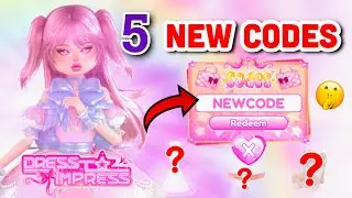 HOW TO GET ALL 5 *NEW* SECRET CODES AND FREE VIP IN DRESS TO IMPRESS 🤫