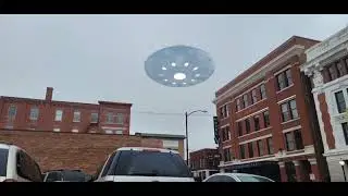 UFO Spotted downtown