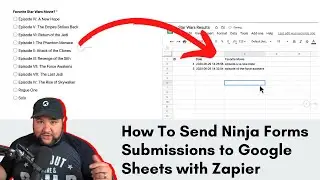 How To Send Ninja Forms Submissions to Google Sheets with Zapier