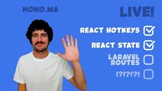 #47 Nono.MA Live! React Shortcuts with Hotkeys, Undo/Redo State & Local Persistence with rko