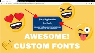 How to USE GOOGLE FONTS in a HTML website