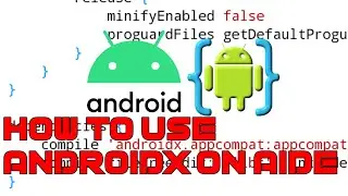 Tutorial menggunakan androidx di aide