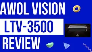 AWOL Vision LTV 3500 Review - The Best 4K Tri-laser Ultra-short Throw Projector on the Planet