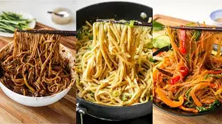 Quick & Easy Asian Noodle Recipes | Under 20 Minutes Part 2