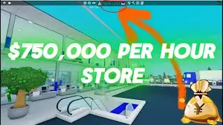 How I Make $750,000 Per Hour with a 5 Star Store in Retail Tycoon 2! (Roblox Tycoon Strategy)