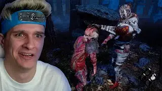 ИГОРЯО ЕЛЕ СПАССЯ ОТ КЕМПЕРА С ПРОКЛЯТОГО РАНЧО В Dead by Daylight