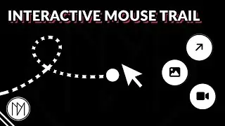 Stunning Interactive Mouse Trail  - HTML, CSS, JS Tutorial