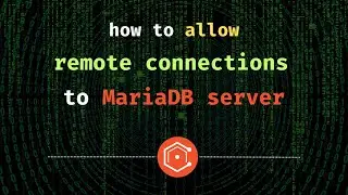 How to allow remote connections to a MariaDB server