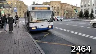 Поездка на троллейбусе АКСМ-321 2464