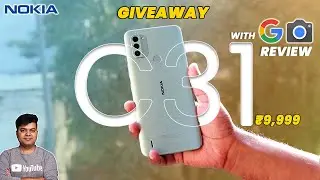 Giveaway | Nokia C31 Review | Stock Android | Google Camera | Good Phone Under 10K