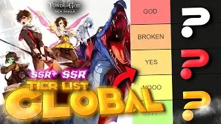 NEW GLOBAL LAUNCH TIER LIST!! (ssr & ssr+ tier list) 24th June 2023 (Tower of God New World)