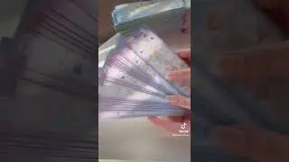 sticker unboxing 💞 #smallbusiness #stickershop #shorts
