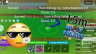 Finally i got 15m bounty 💀🔥