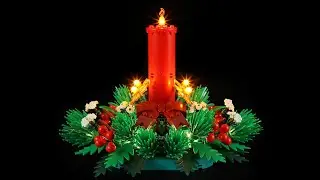 Lightailing Light Kit For Lego Christmas Table Decoration 40743