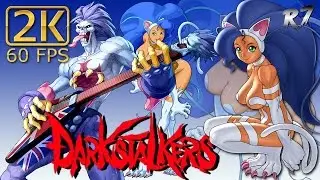 Darkstalkers: The Night Warriors | Arcade | Longplay | 2K 1440p 60FPS