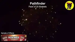 Pathfinder Rockets Black Cat Fireworks
