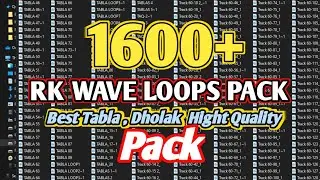 🔥1600+ RK Wave Loops Pack🔥2023 Download🤫 | Hindi, Punjabi | High Quality Wave Loops With Voice Pack