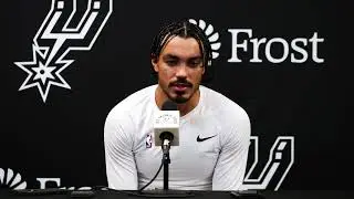 2023-24 San Antonio Spurs Season | Tre Jones Post-Game Interview 12.8.2023