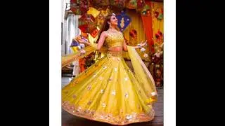 #Latest #Designs #Lehenga for #Haldi Rasam New Beautiful Dresses for #Bride's #Sister #Girls