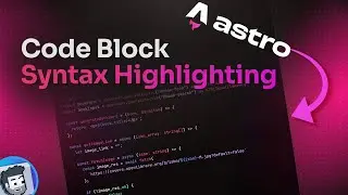 Code Block Syntax Highlighting in Astro